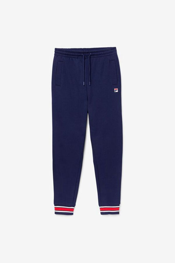 Pantalones Fila Hombre Azul Marino - Galena Track - España 520643RIQ